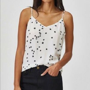 Equipment Femme Layla star silk cami